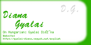 diana gyalai business card